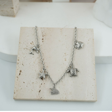 COLLAR ZO11823N Acero Inoxidable 2D23