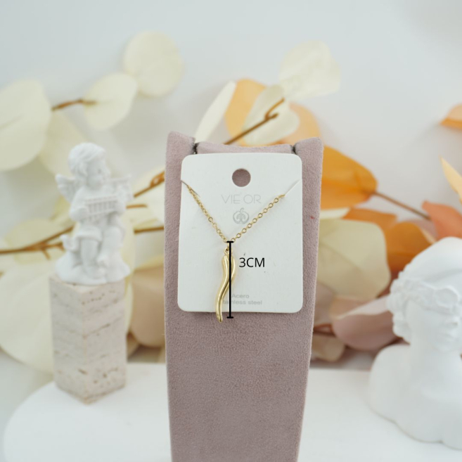 COLLAR ZO11611N Acero Inoxidable 2D25