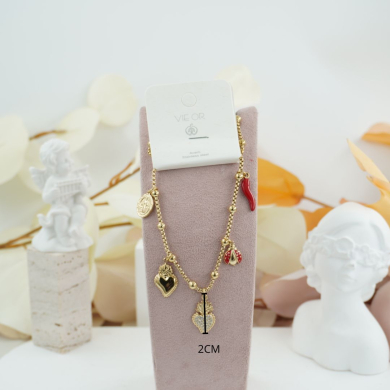 COLLAR ZO12243N Acero Inoxidable 2D25