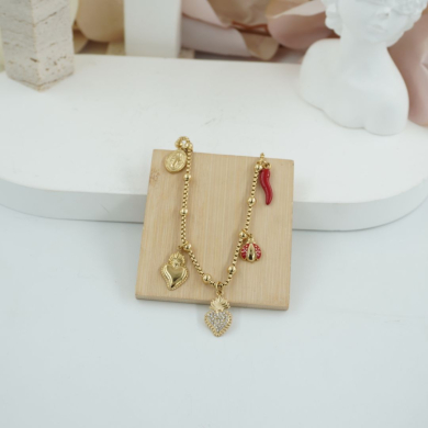 COLLAR ZO12243N Acero Inoxidable 2D25