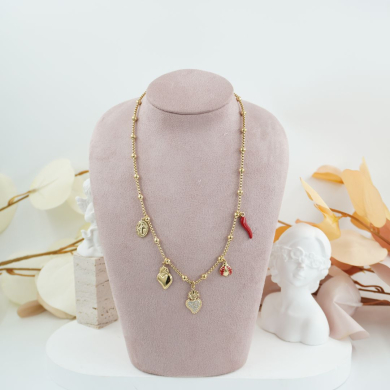 COLLAR ZO12243N Acero Inoxidable 2D25