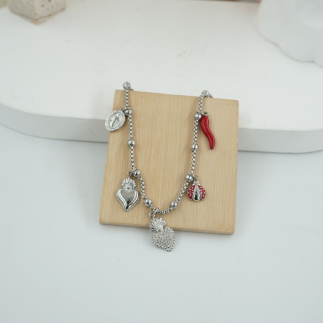 COLLAR ZO12243N Acero Inoxidable 2D25