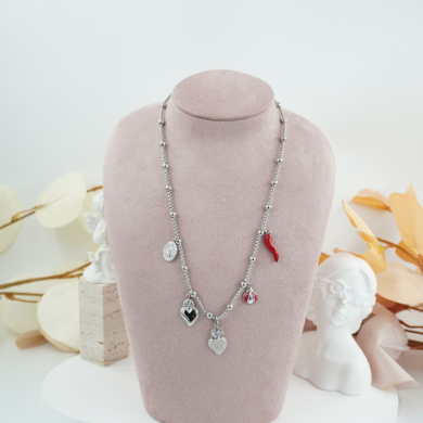 COLLAR ZO12243N Acero Inoxidable 2D25