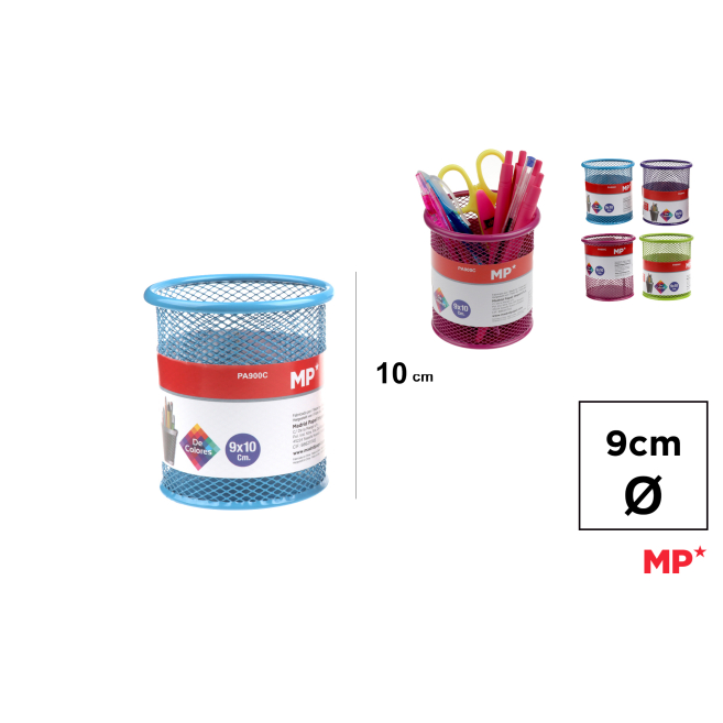 PORTALAPICES REDONDO COLOR 10CM*9CM -B44