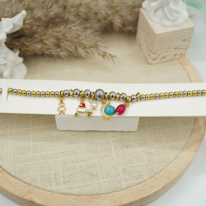 PULSERA ZO12166B Acero Inoxidable 2A25