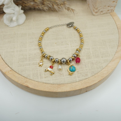 PULSERA ZO12166B Acero Inoxidable 2A25