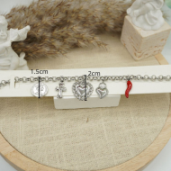 PULSERA ZO12327B Acero Inoxidable 2A25