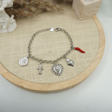 PULSERA ZO12327B Acero Inoxidable 2A25