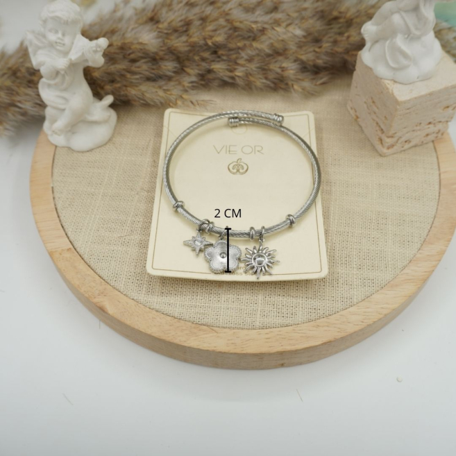 PULSERA ZO12355B Acero Inoxidable 2A31