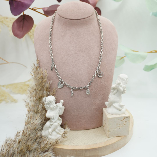 COLLAR ZO12287N Acero Inoxidable 2A33