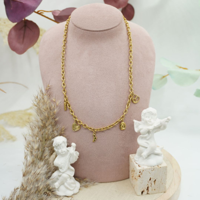 COLLAR ZO12287N Acero Inoxidable 2A33