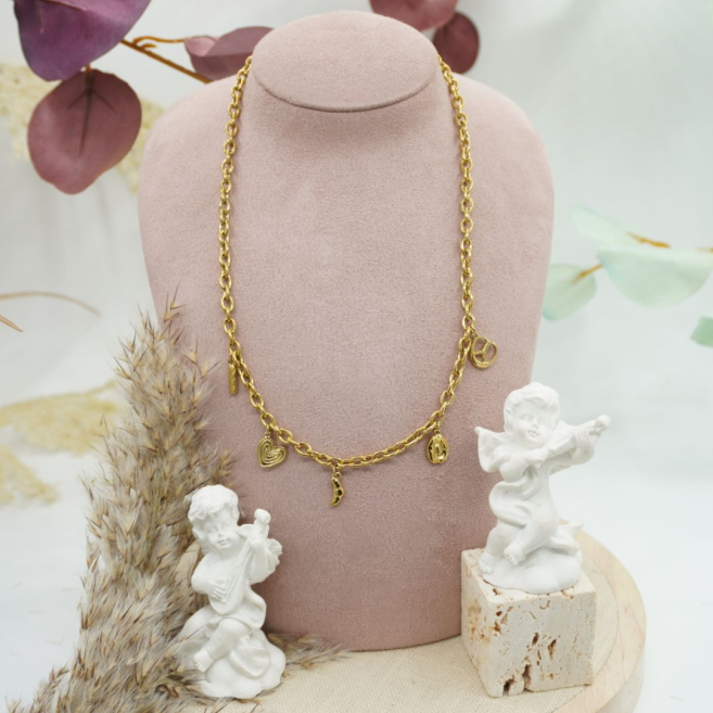 COLLAR ZO12287N Acero Inoxidable 2A33