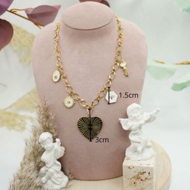 COLLAR ZO12297N Acero Inoxidable 2A33