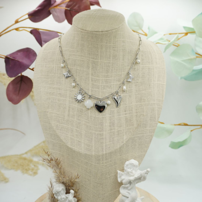 COLLAR ZO12347N Acero Inoxidable 2A33