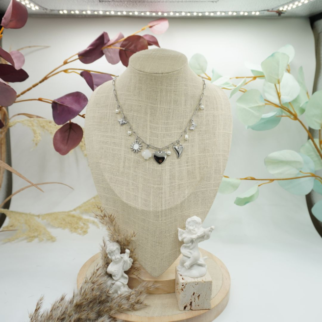 COLLAR ZO12347N Acero Inoxidable 2A33