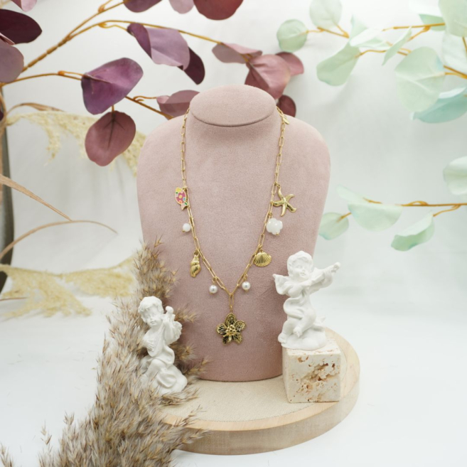 COLLAR ZO12354N Acero Inoxidable 2A33