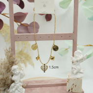 COLLAR ZO12398N Acero Inoxidable 2A33