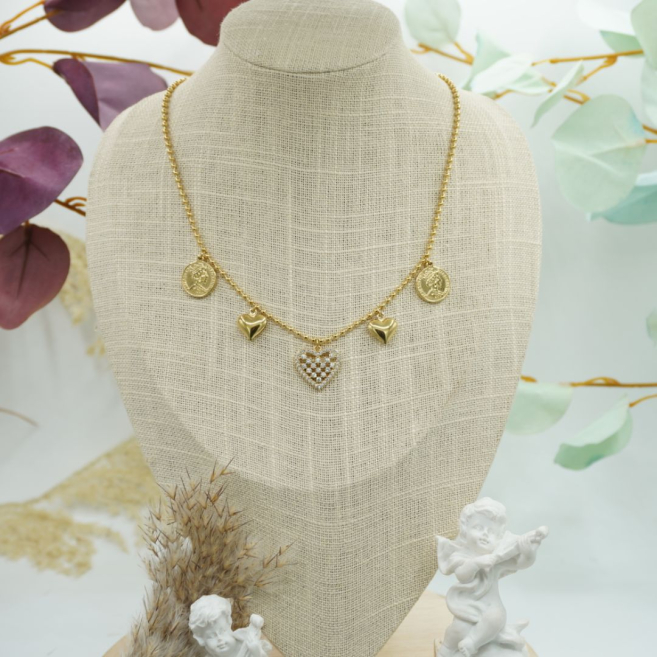 COLLAR ZO12398N Acero Inoxidable 2A33