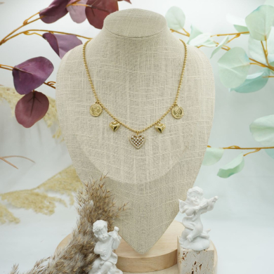 COLLAR ZO12398N Acero Inoxidable 2A33