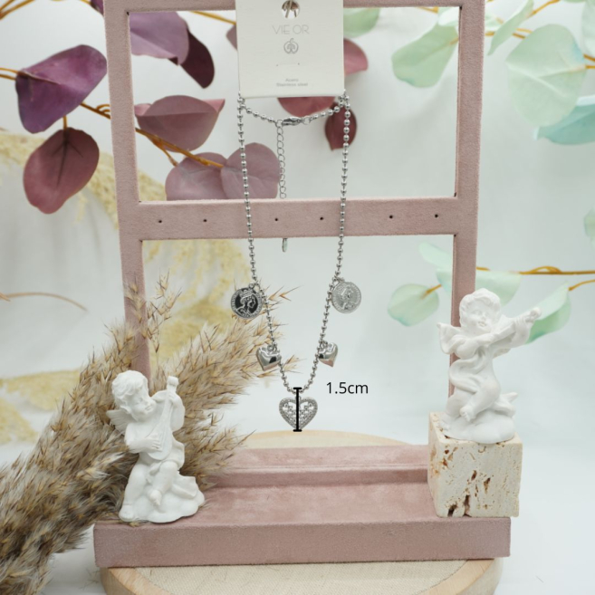 COLLAR ZO12398N Acero Inoxidable 2A33