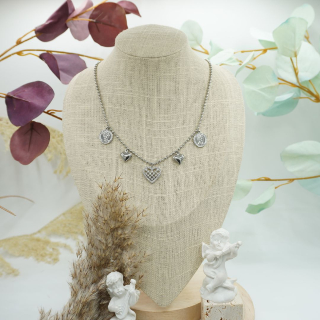 COLLAR ZO12398N Acero Inoxidable 2A33