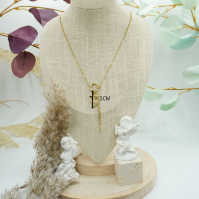 COLLAR ZO12402N Acero Inoxidable 2A33