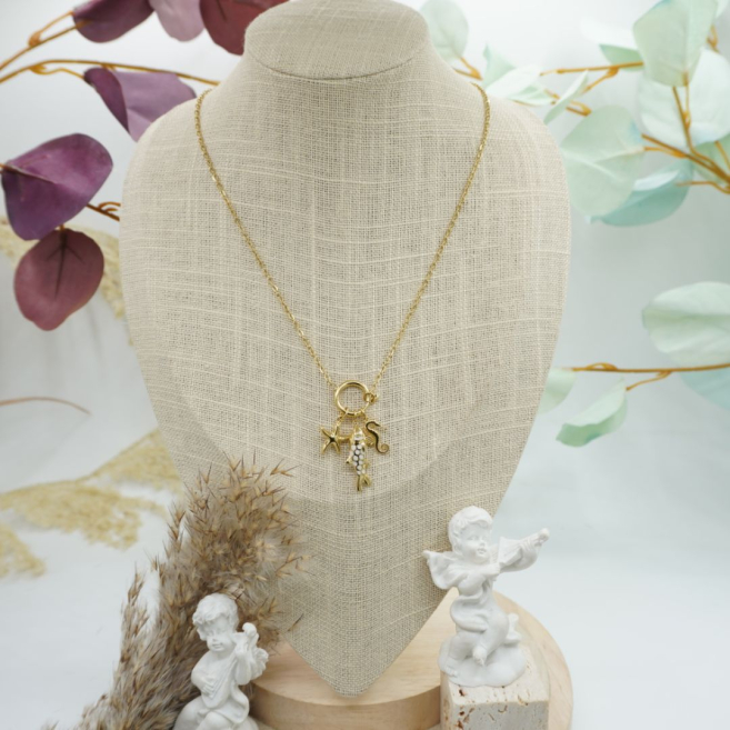 COLLAR ZO12403N Acero Inoxidable 2A33