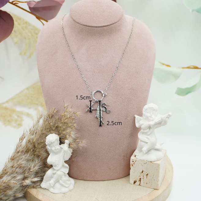 COLLAR ZO12403N Acero Inoxidable 2A33