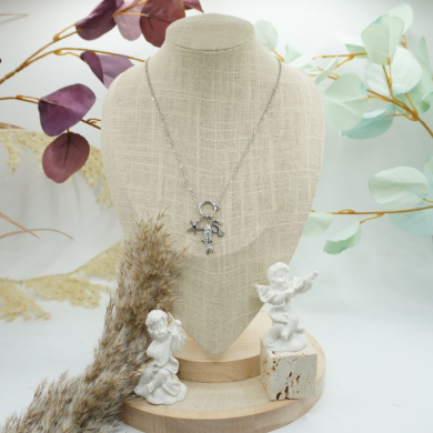 COLLAR ZO12403N Acero Inoxidable 2A33