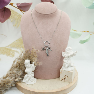 COLLAR ZO12403N Acero Inoxidable 2A33