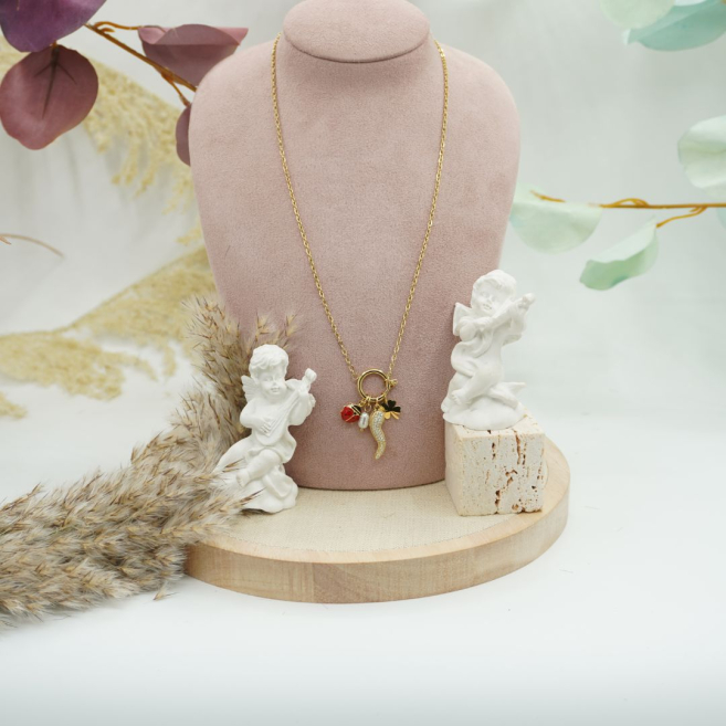 COLLAR ZO12404N Acero Inoxidable 2A33