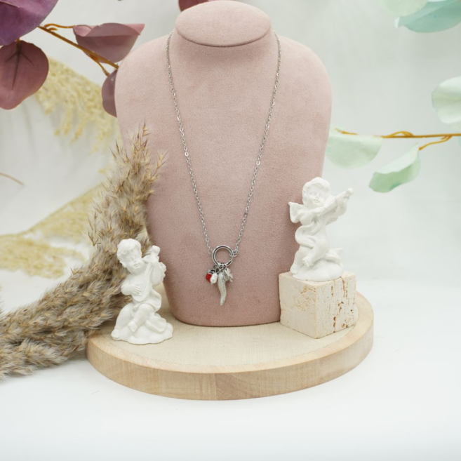 COLLAR ZO12404N Acero Inoxidable 2A33