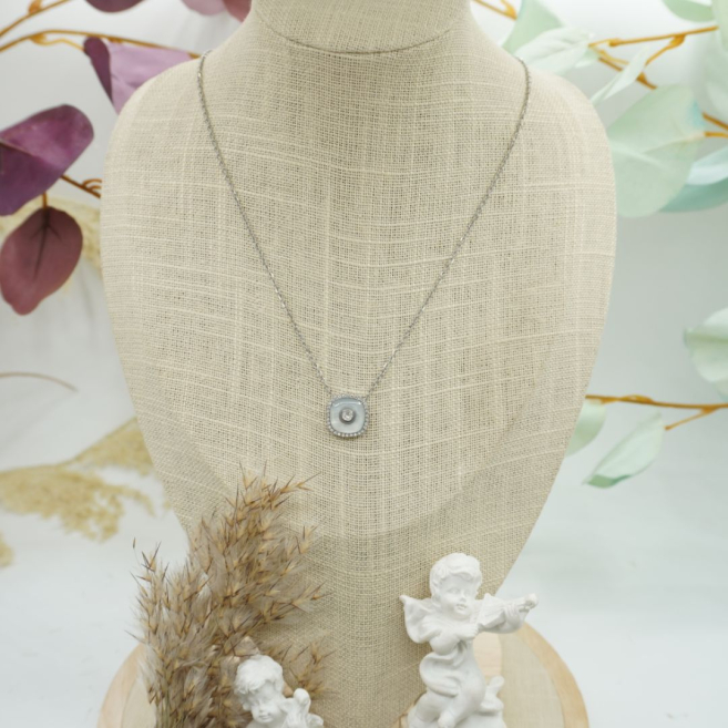 COLLAR ZO11478N Acero Inoxidable /D31