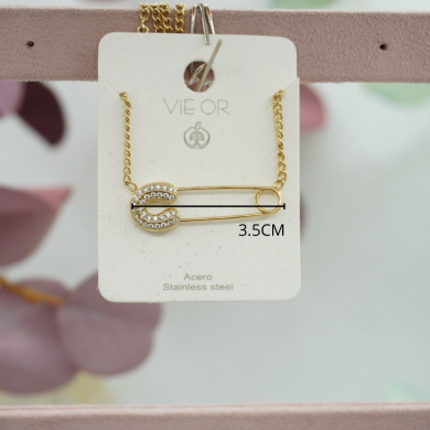 COLLAR ZO11535N Acero Inoxidable 2A34