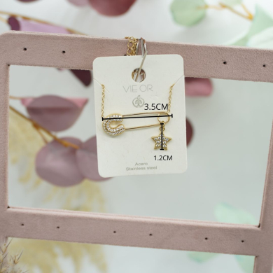 COLLAR ZO11536N Acero Inoxidable 2A34