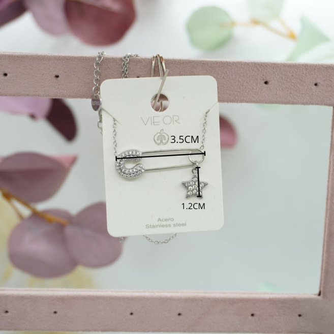 COLLAR ZO11536N Acero Inoxidable 2A34