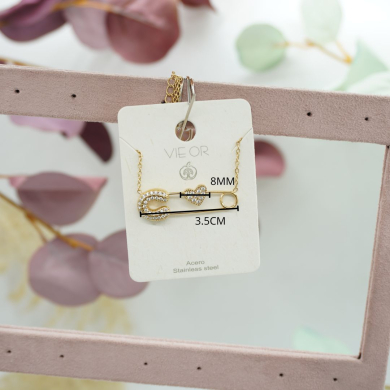 COLLAR ZO11537N Acero Inoxidable 2A34