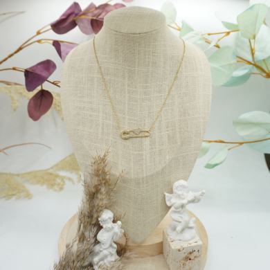 COLLAR ZO11537N Acero Inoxidable 2A34