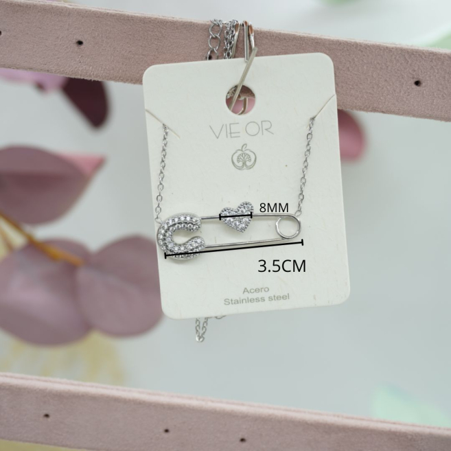 COLLAR ZO11537N Acero Inoxidable 2A34