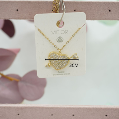 COLLAR ZO12224N Acero Inoxidable 2A34