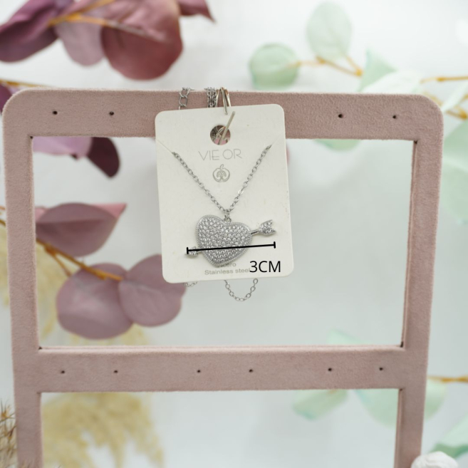 COLLAR ZO12224N Acero Inoxidable 2A34