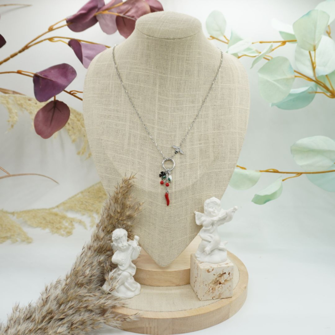 COLLAR ZO12405N Acero Inoxidable 2A34