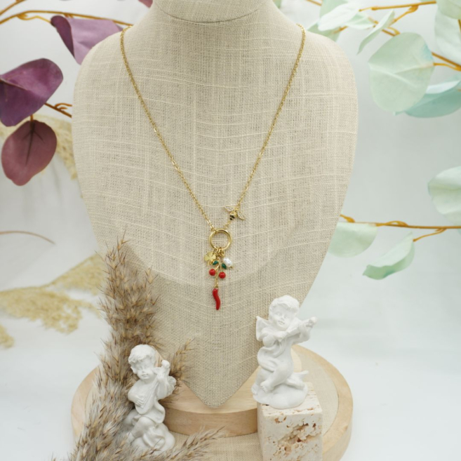 COLLAR ZO12405N Acero Inoxidable 2A34