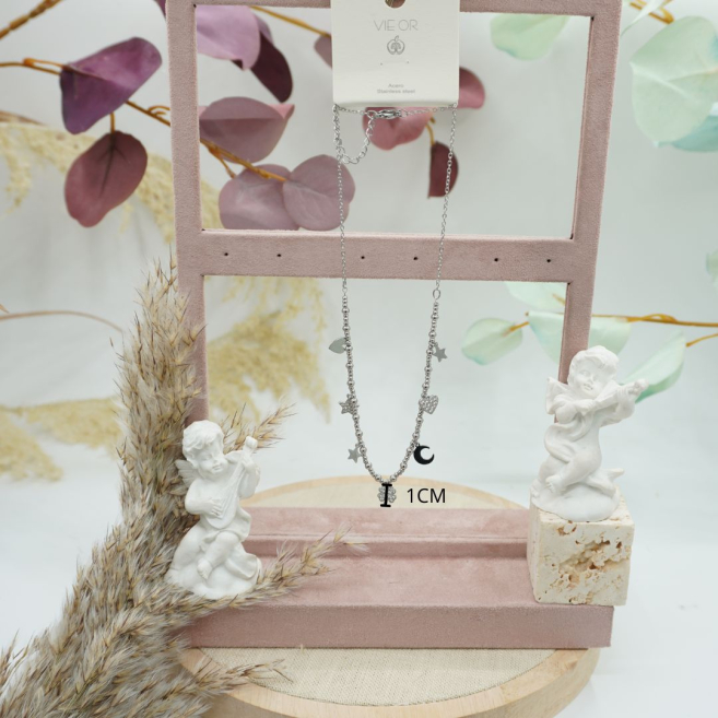 COLLAR ZO12379N Acero Inoxidable 2A34