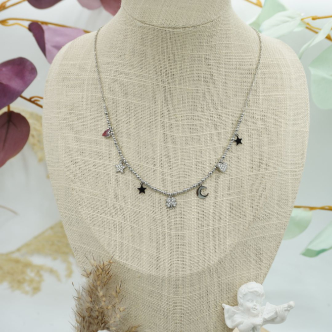 COLLAR ZO12379N Acero Inoxidable 2A34