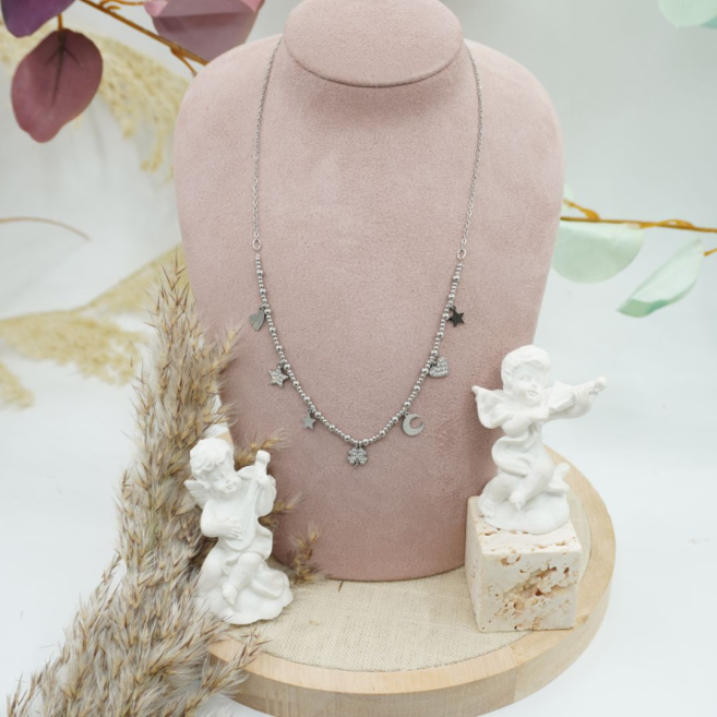 COLLAR ZO12379N Acero Inoxidable 2A34