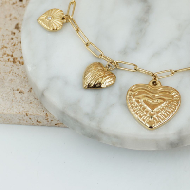 PULSERA ZO10015B350 Acero Inoxidable 2A26