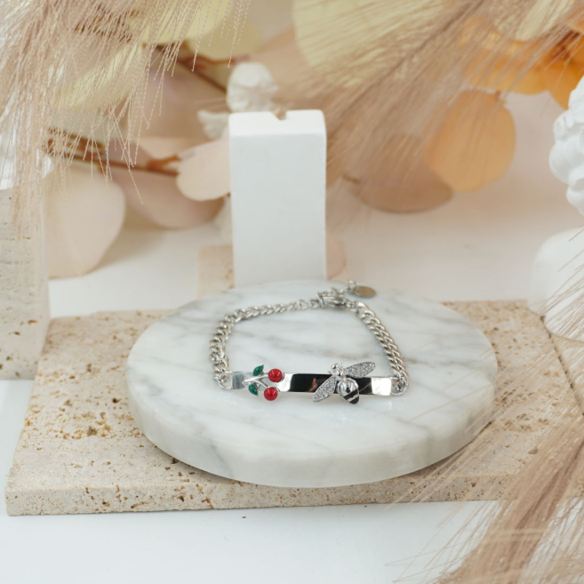 PULSERA ZO12384B Acero Inoxidable 2A26