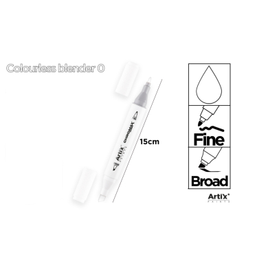 MARCADOR DOBLE PUNTA BOCETOS 0 COLORLESS BLENDER - E21