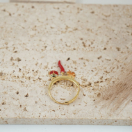 ANILLO ZO12393R Acero Inoxidable 2A27
